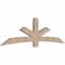 Ekena Millwork Alberta Smooth Timber Gable Bracket, Douglas Fir, 96"W x 28"H x 3 1/2"D x 5 1/2"F, 7/12 Pitch GBW096X28X0406ALB00SDF - alternate 4